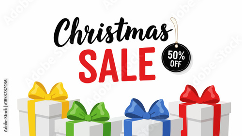 Celebrate the Holiday Season with a Festive Christmas Sale Offering 50% Off - Perfect for Gifting and Savings