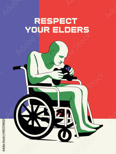 Intergenerational Bond Embracing Wisdom and Connection