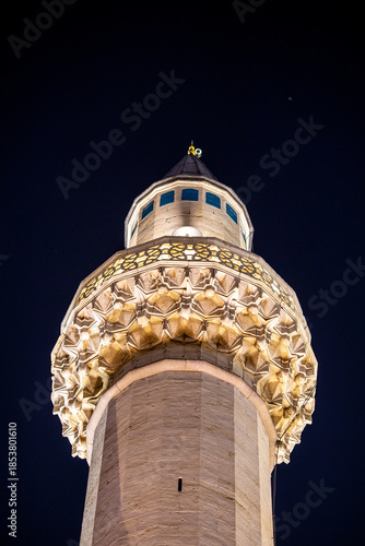A view of the Sultan Selim Mosque and the Mevlana Museum.