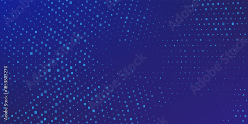 Digital Blue Background with Subtle Gradients and Pixelated Patterns
