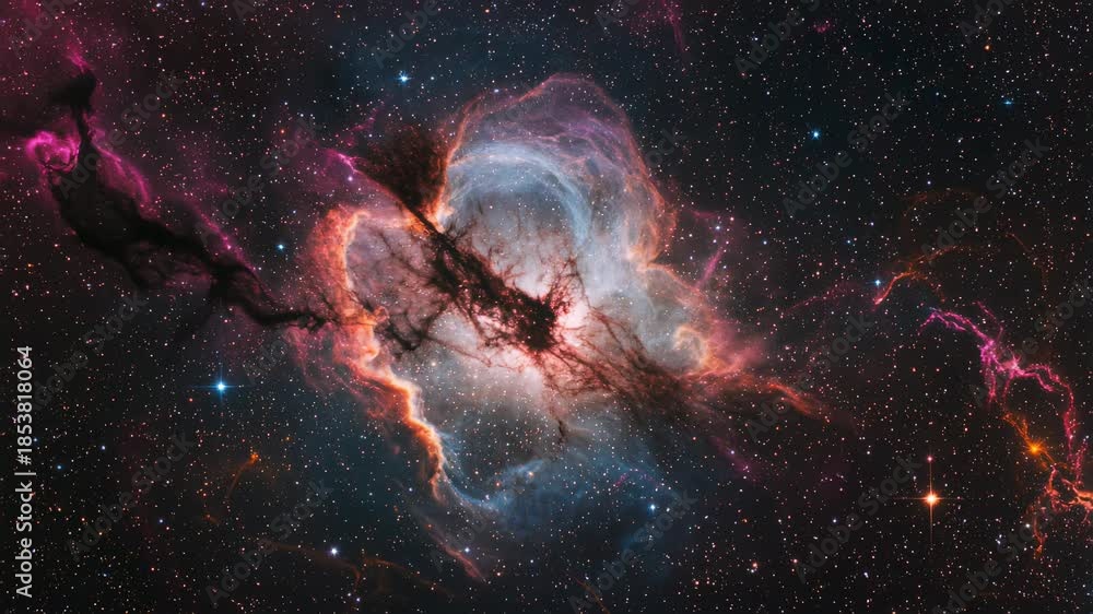 custom made wallpaper toronto digitalStunning cosmic scene of a supernova explosion in deep space, with vibrant colors, glowing gas clouds, and dynamic stellar energy.