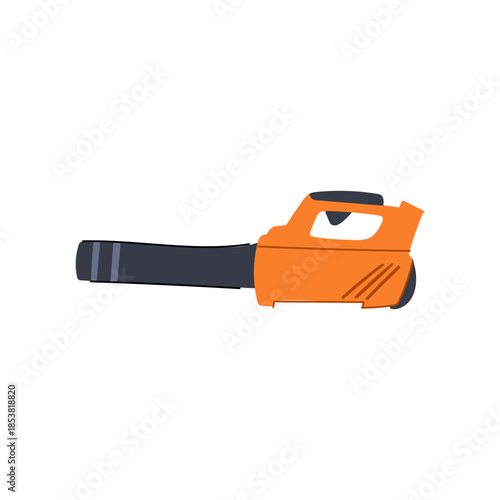 Leaf blower power tool used for garden and lawn care to clear fallen leaves, grass clippings and debris during autumn, ideal for landscaping, groundskeeping and home maintenance