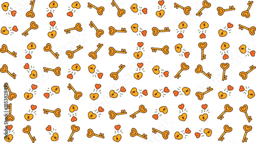 Seamless winter pattern featuring cozy seasonal elements in a playful modern style. Ideal for holiday backgrounds, wrapping paper, textiles, wallpapers, festive branding, and cheerful cold-season desi