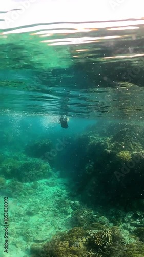 Incredible Underwater Adventure: Snorkeling Exploration of Vibrant Coral Reefs and Marine Life