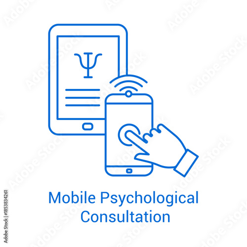 Smartphone Therapy Appointment Icon