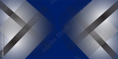 Abstract blue background with sparkling geometric lines. gradient square shape design. Futuristic technology concept. Suitable for brochures, corporate websites, and banners, vector illustration.