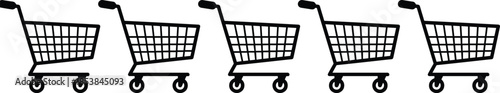 Shopping cart icon, retail symbol, ecommerce graphic, consumer behavior, online store, purchase concept, digital commerce, market basket, web shop, checkout design