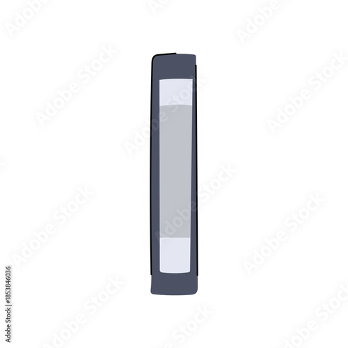 Vhs video cassette tape representing retro media and analog entertainment technology, showcasing a vintage movie classic for nostalgic viewing experiences