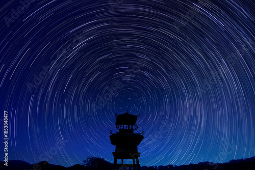 星廻る夜　唐古・鍵遺跡