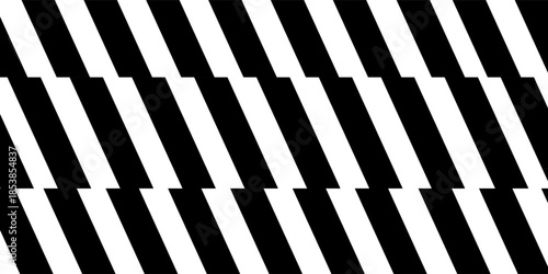 Repeating zigzag lines wallpaper. Thunder bolt background. Electric power, flash light, jagged stripes pattern. Superhero, boom, speed or surprise anime cartoon print. Vector graphic illustration.