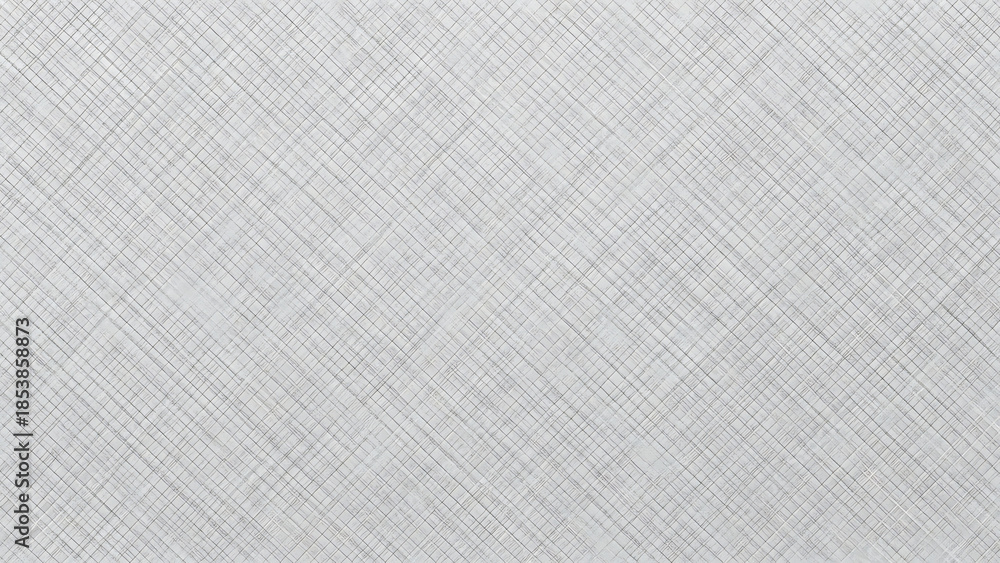 Fototapeta premium Elegant light grey textured background with subtle diagonal crosshatch pattern for modern design projects
