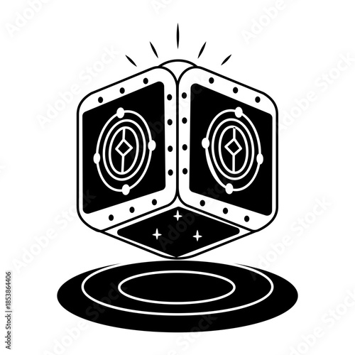 A sketchy style illustration showing ai autonomous device 