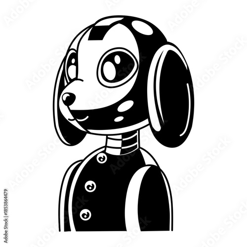 A sketchy style illustration showing ai autonomous device 