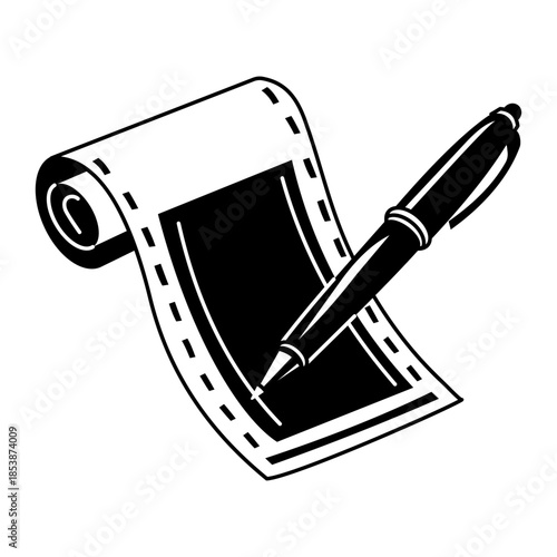 A doodle style illustration showing financial growth