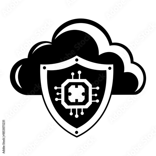 A hand drawn style illustration showing cloud sync

