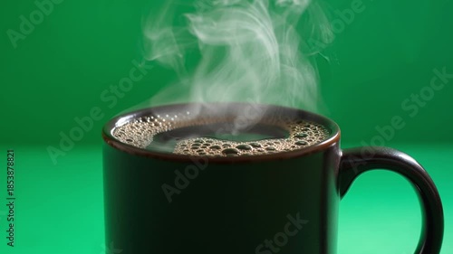Steaming coffee in a mug: A close-up shot captures a mug brimming with rich, steaming coffee, the aroma of which fills the air with anticipation. A refreshing start for a day!