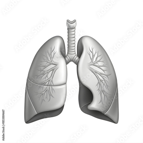 Anatomical Lungs and Trachea