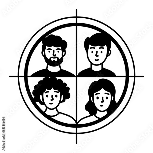 A hand drawn style illustration showing meta tags

