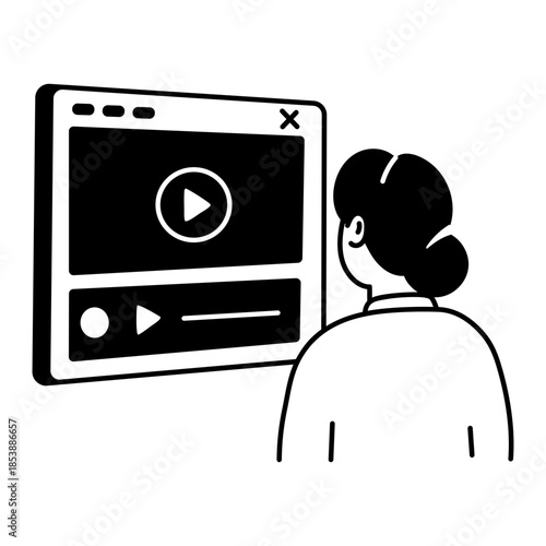 A hand drawn style illustration showing meta tags

