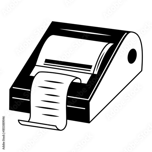 A hand drawn style illustration showing a shopping app
