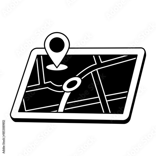 A hand drawn style illustration showing a shopping app
