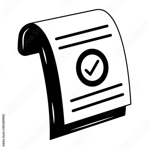 A hand drawn style illustration showing a shopping app
