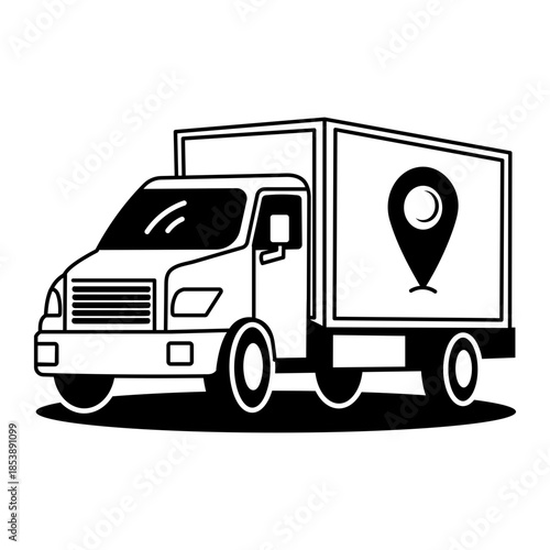 A hand drawn style illustration showing a shopping app
