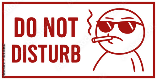 Funny do not disturb message