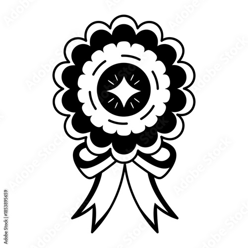 A doodle style illustration showing review mail
