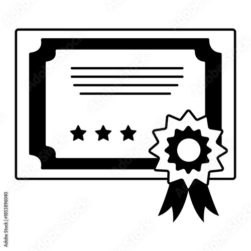 A doodle style illustration showing review mail

