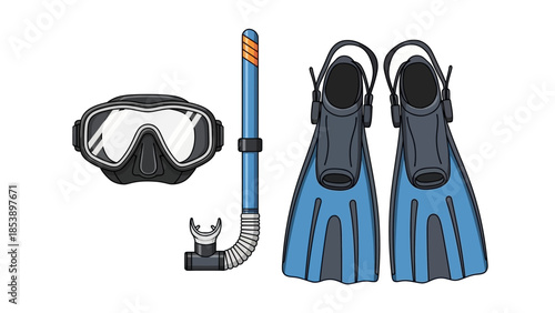 Snorkeling gear for underwater exploration and adventure