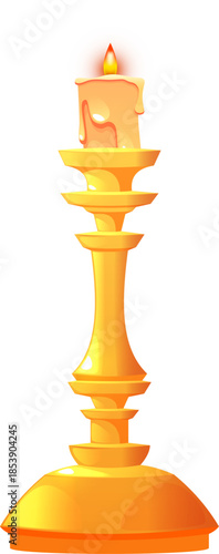 Сhamberstick with Candle