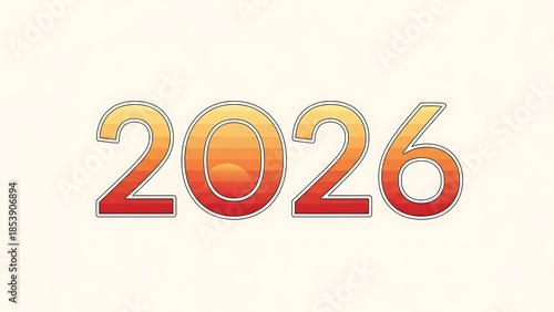 An illuminated neon sign design concept from 2026 features text illustrating a night of business success love and money for the new year happy new year 2026
new year 2026