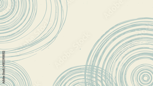 Minimalist serene circles texture with soft colors, ideal for modern design projects