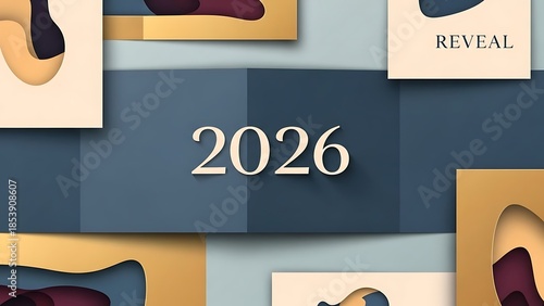 An illuminated neon sign design concept from 2026 features text illustrating a night of business success love and money for the new year happy new year 2026
new year 2026