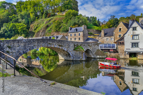 Vieux pont (bridge) in Dinan, France