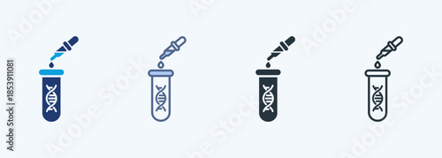 Biotechnology Multiple Style Icon Collection