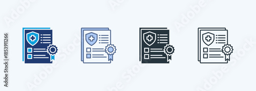 Quality Assurance Multiple Style Icon Collection