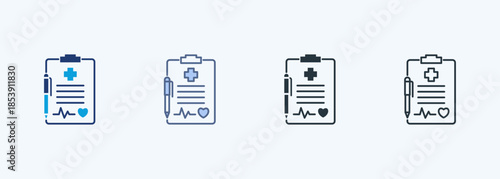 Clipboard Multiple Style Icon Collection