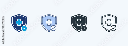 Safety Multiple Style Icon Collection