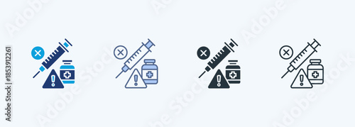 Adverse Events Multiple Style Icon Collection