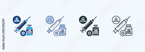 Treatment Multiple Style Icon Collection