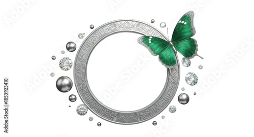 Jewelry with butterfly 