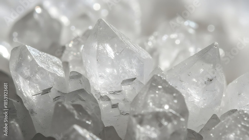 Natural Salt Crystal Texture Mineral Background