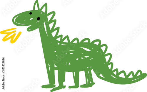 Scribble Dino