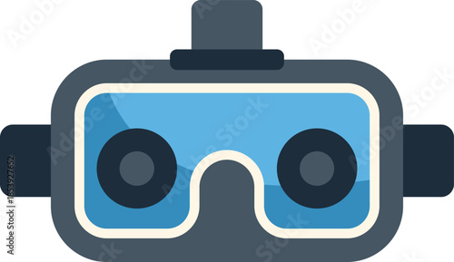 Virtual reality headset providing an immersive experience for gaming or entertainment