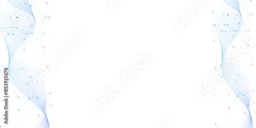 blue wave curve lines banner background design. Digital frequency track equalizer. Stylized line art background. modern soft luxury texture with smooth and clean vector subtle background illustration