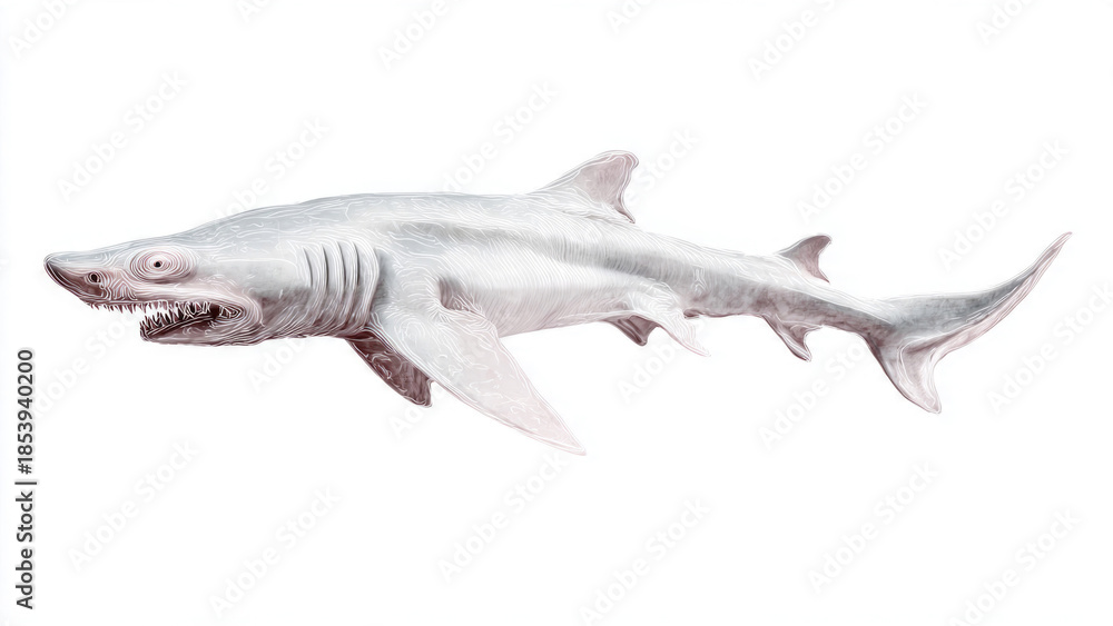 Obraz premium Shark Illustration