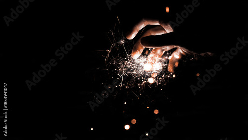 Sparklers in Hand