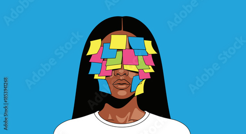 Hidden Identity Mental Health Concept